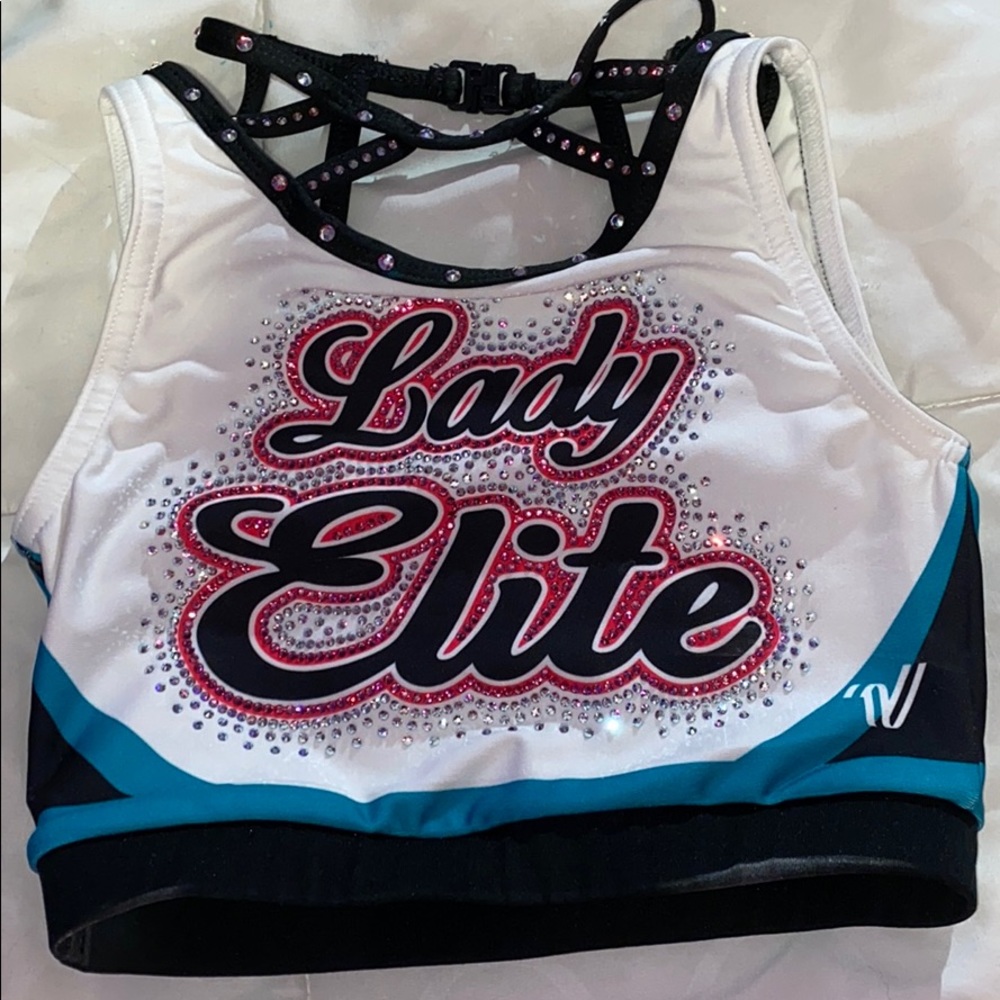 cea lady elite uniform top/ sports bra